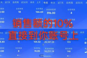 8月最新项目——快手带货分成计划：托管躺米，轻松赚佣金，社裙兔费橡木