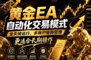 （18509期）黄金EA量化：多窗口矩阵稳定运行，系统自动执行，收益空间持续放大
