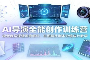 AI导演全能创作训练营：模型底层逻辑深度解析，生图镜头剧本分镜成片教学