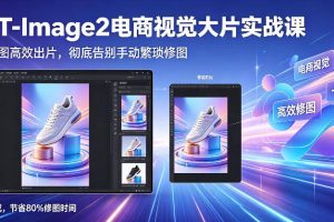 GPT-Image2电商视觉大片实战课，一键出图高效出片，彻底告别手动繁琐修图