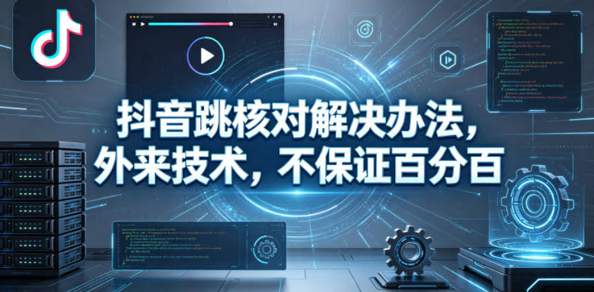 抖音跳核对解决办法,外来技术,不保证百分百