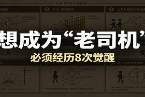 某公众号付费文章：想成为“老司机”，必须经历8次觉醒