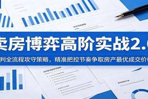 卖房博弈高阶实战2.0：谈判全流程攻守策略，精准把控节奏争取房产最优成交价格