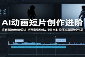 AI动画短片创作进阶：摒弃低效传统做法，巧用智能技法打造电影级质感短视频作品