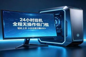 三角洲自动跑刀，纯自动挂机项目，零基础小白躺赚无忧